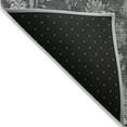 thumbnail image 3 of Addison Rugs Chantille Indoor/Outdoor Transitional Floral Gray Washable Rectangle Rug, 9' x 12', 3 of 6