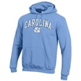 thumbnail image 2 of Men's-Champion  Carolina Blue North Carolina Tar Heels Arch Over Logo Pullover Hoodie, 2 of 3