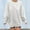 White, variant on CLOISE Women's Sweatshirts Solid Oversized Sweatshirts Crew Neck Long Sleeve Hoodies Shirts Beige Drop Shoulder Basic Tops Fall Soft Y2k Outfits XL