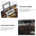 thumbnail image 5 of Lsque Ruins Tiger Warrior Printed Luggage Cover, Travel Luggage Protector,Scratch and Dirt Resistant, Fits 18-32 Inch Luggage -, 5 of 9