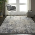 thumbnail image 6 of Nourison Rustic Textures Abstract Grey/Beige 5'3" x 7'3" Area Rug, (5x7), 6 of 8