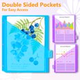 thumbnail image 2 of AGCAN Binder Dividers with Tab, 8 Count Dividers with Two Pockets, 8 Tab Dividers for 3 Ring Binders, Plastic Binder Index Dividers, Multicolor, Letter Size, 2 of 7