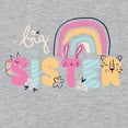 thumbnail image 2 of Harry Bear Girls Big Sister T-Shirt Gray Sizes 4-12, 2 of 5