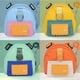 thumbnail image 5 of CHAO Dispensador de bolsas para excrementos de perro de colores Mochilas para cachorros Mochilas para mascotas de gran capacidad para caminatas diarias S Azul, 5 of 5