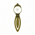 thumbnail image 1 of Text Dog Map Art Deco  Fashion Bookmark Retro Office Label Page Marker, 1 of 4