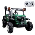 thumbnail image 1 of Tractor Montable Eléctrico The Baby Shop Verde 12V con Control Remoto Luz Led, 1 of 7