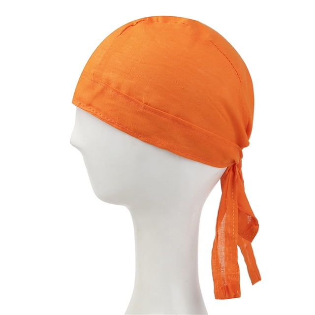 PEIXUN Women's Foldable Handmade Soild Print Cotton Chemotherapy Hair Loss Caps Slouchy Hat
