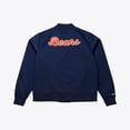 thumbnail image 5 of Women's Mitchell & Ness  Navy Chicago Bears Full-Snap Satin Jacket, 5 of 7