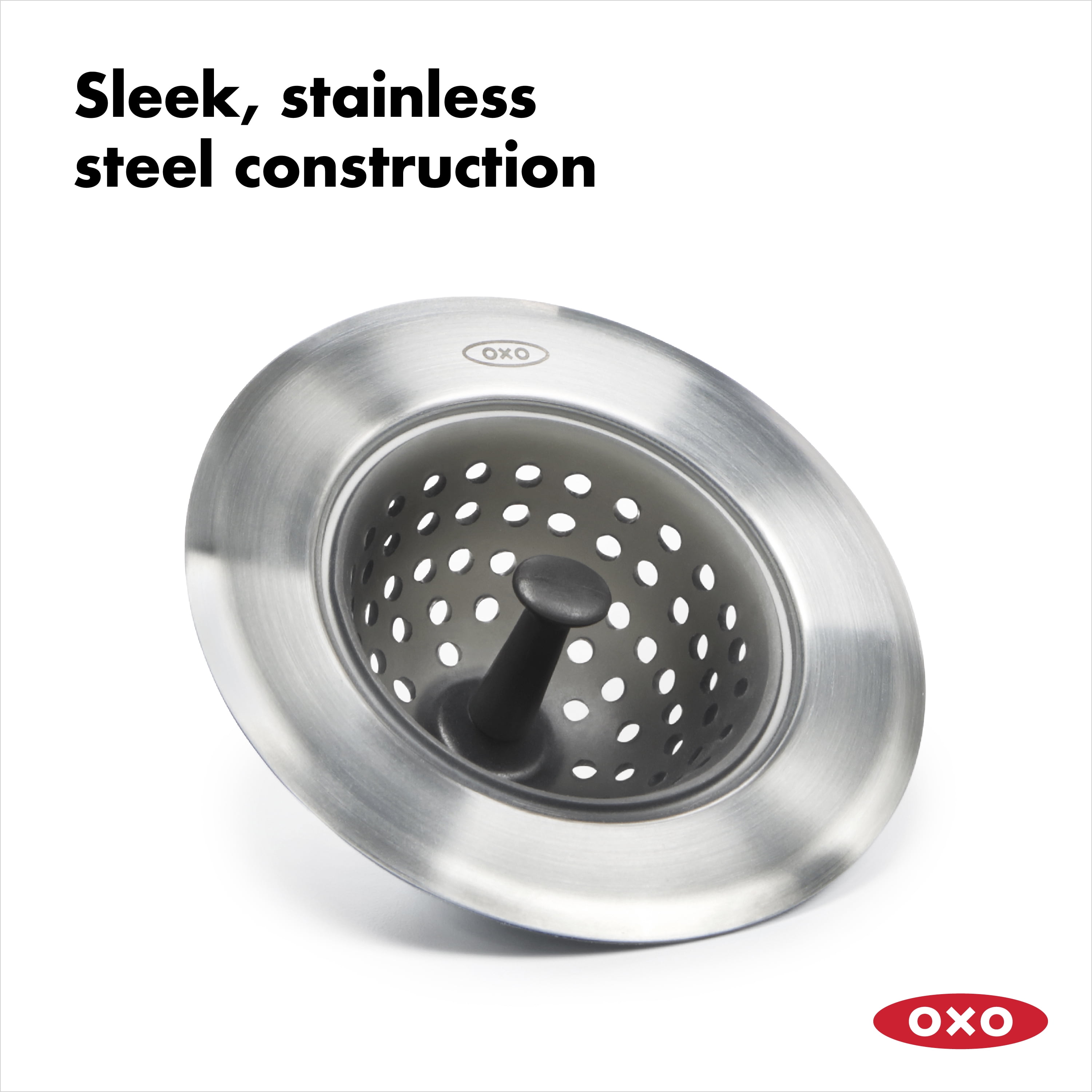 OXO Softworks Silicone Sink Drain Catcher