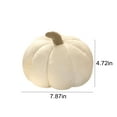 thumbnail image 5 of Pumpkin Pillow Decorations Halloween Fall Pillow,Pumpkin-Shaped Plush Cushion,Soft Pumpkin Shaped Throw Pillow Short Fleece Skin-Friendly ,Pumpkin Decorating Pillow Plush for Thanksgiving Gifts, 5 of 5