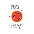 thumbnail image 4 of Cordset Marinco 199119 30A 125V 15m Amarillo, 4 of 4
