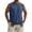 Blue, variant on Men's Sleeveless Shirt Quick Dry Workout Tank Top Gym Muscle T Shirts Sport Athletic Tanks Moisture Wicking