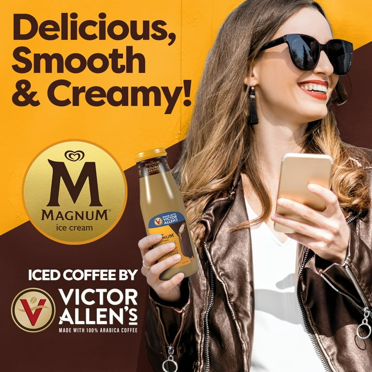 Victor Allen's Magnum Double Caramel Iced Coffee 13.7 oz - Walmart.com