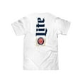 thumbnail image 3 of Tee Luv Men's Miller Lite Front and Back Light Beer Logo Shirt (3XL), 3 of 6