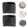 thumbnail image 4 of QUMIIRITY 2Pcs Black PVC Ladder Foot Protector for Non-slip and Floor Protection Indoor Use, 4 of 8