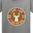thumbnail image 4 of Inktastic Deer Hunting I Came I Saw I Took Him Home Youth T-Shirt, 4 of 5