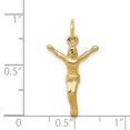 thumbnail image 2 of 14K Yellow Gold Crucifix Charm, 2 of 2