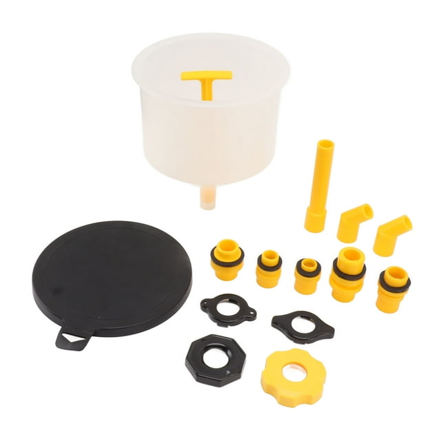 Kit de Embudo de Llenado de Refrigerante, Kit de Relleno de Relleno de Enfriamiento Sin Derrames Duradero Diseño Reforzado de Alta Resistencia Para Automóviles para