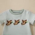 thumbnail image 6 of Ymyiu Boy Summer Clothes Toddler Baby Boy Summer Clothes Short Sleeve T-Shirt Elastic Waist Shorts Set 2 Piece Outfit 3-6 Months (Light Green,3-6 Months), 6 of 9