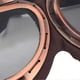 thumbnail image 3 of 1 pcs Transparent Lenses Retro Glasses (brown frame), 3 of 4