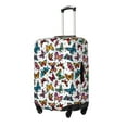thumbnail image 1 of Fotbe Colorful Flying Butterflies Funda Protectora para Equipaje, Antirrayones y Resistente a la Suciedad, Compatible con Maletas de 18 a 32 Pulgadas-X-Large, 1 of 7
