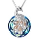 thumbnail image 2 of Teissuly Pendant Necklace Women's Colorful Crystal Firebird Necklace Teissuly WER202401274894, 2 of 3