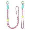 thumbnail image 1 of Lanyard de paracord de alta resistencia, collar ajustable para silbatos, correa trenzada para muñeca con anillo de resorte, 1 of 6