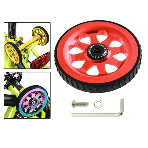 Rueda fácil de bicicleta plegable Macarena Ruedas fáciles Rojo