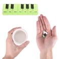 thumbnail image 4 of Unique Bargains 1 Pc Pill Case 7 Grid Piano Keys Pill Box Clear Green, 4 of 6