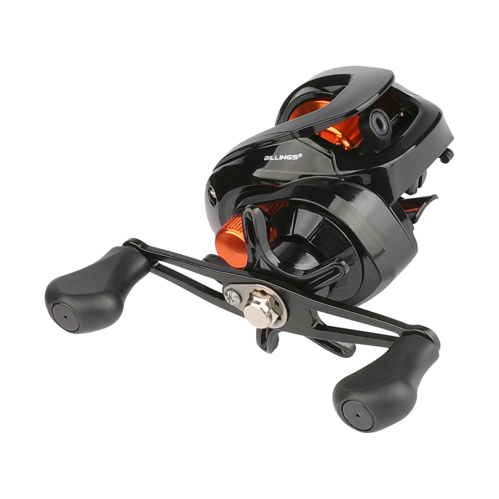 High Speed Fishing Reels 6.31 Gear Ratio 5+1 BB 8kg Baitcaster Reels