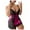 Hot Pink, variant on FRSASU Pajamas Women Lace Black Lingerie Dress Sleepwear Night Dress Backless Pajamas Hot Pink 10(XL)