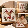thumbnail image 4 of Christmas Diamond Art Kits for Adults 5D DIY Paint with Frame Holiday Decor Craft by OVFUIZ, 4 of 8