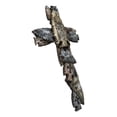 thumbnail image 5 of Tribal Indian Faux Arrowhead Stones Lamb of God Good Shepherd Wall Cross Plaque, 5 of 9
