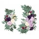 thumbnail image 4 of 2 piezas de flores de arco de boda, rosas artificiales, guirnalda de hojas verdes de granja D, 4 of 9