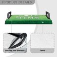 thumbnail image 4 of Renewold Golf Cart Seat Cover Soft Golf Towel Blanket Accessories Suitable for EZGO Yamaha Club Cars and More 2-Seat Golf Cart, Golf Time Green, 4 of 5