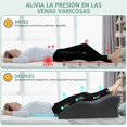 thumbnail image 4 of BYCRAY 2 In 1 Almohada para Piernas, Cojin para Piernas Elevadas, Favorece la Circulaci&oacute;n Sangu&iacute;nea y Reduce el Edema par a Dormir, Viene con una Almohada Extra&iacute;ble, R, 4 of 7