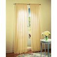 thumbnail image 1 of 918 Crushed Voile Pole Top Curtains, 1 of 1