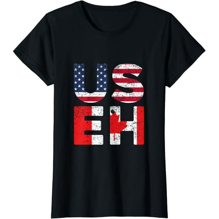 USA Pride US Flag Day USEH Canadian Canada T-Shirt