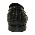 thumbnail image 5 of Men's GENIO Genuine Crocodile Embossed Leather Shoes Turkey 120371164 Black, 5 of 8