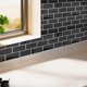 thumbnail image 4 of unbranded 6Ud Azulejos Adhesivos Negros Para Backsplash De Cocina Con De Y Fácil Instalación, 4 of 8