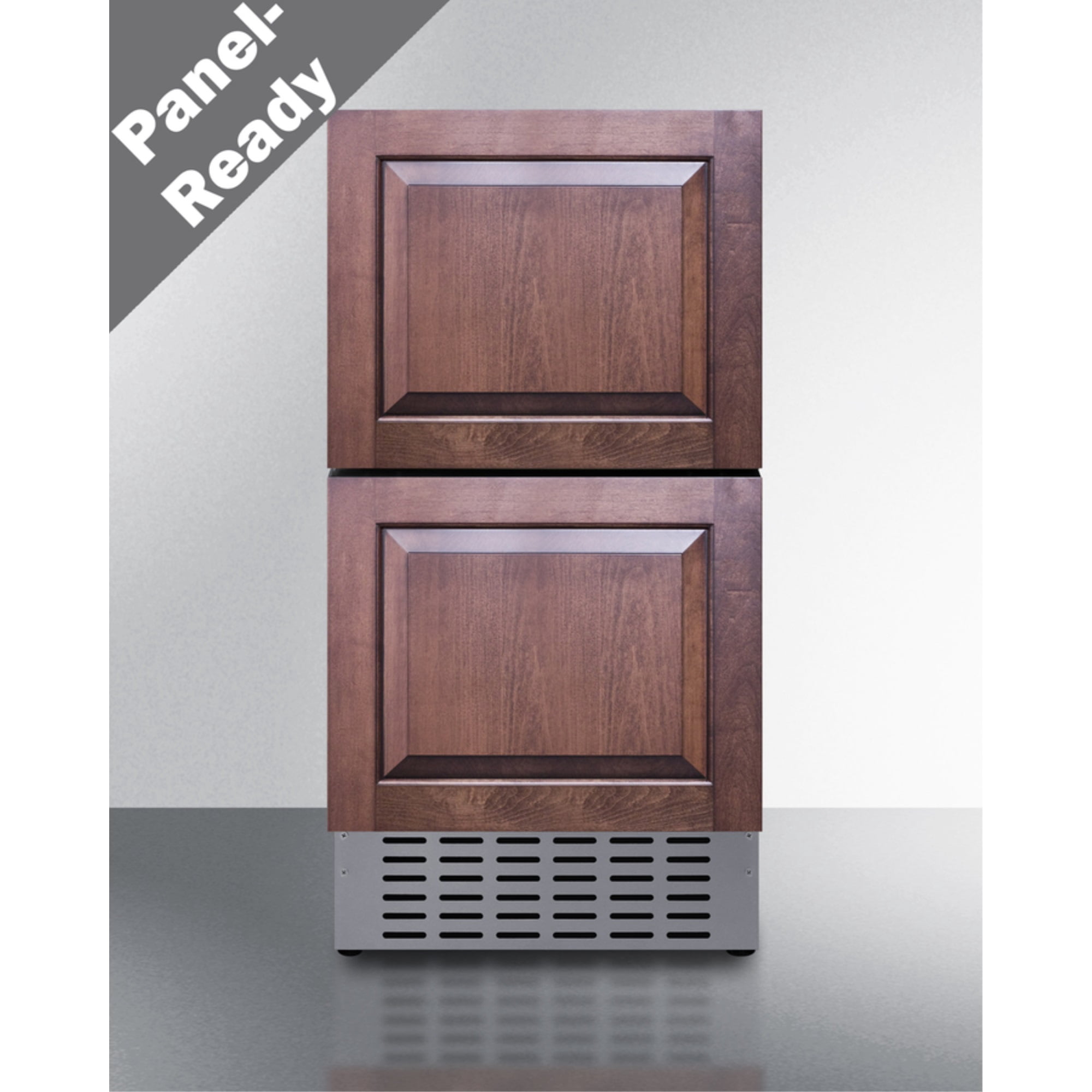 18" wide indoor/outdoor drawer refrigerator in stainless steel