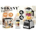 Sokany SK999 Multi Purpose Blender 6000W High Power 2 in 1 Cup Food