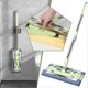 thumbnail image 2 of Cloth Flat Mop With 360° Rotating Mop Head & Retractable Aluminum Alloy Rod, 2 of 5