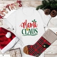 thumbnail image 4 of Camiseta Harajuku Vintage de Navidad para mujer, camisetas de manga corta, ropa informal para Festival, Camiseta estampada de Mama Claus 2020, 4 of 5