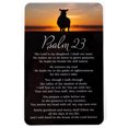 thumbnail image 2 of Lord Is My Shepherd Sunset 3.5 x 2.5 Cardstock Keepsake Bookmarks Pack of 12, 2 of 3