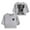 Gray, variant on Josiah Queen Take Me Home MerchT-Shirt For Women&Girls Midriff Short Sleeve Summer Clothing Vest Tee