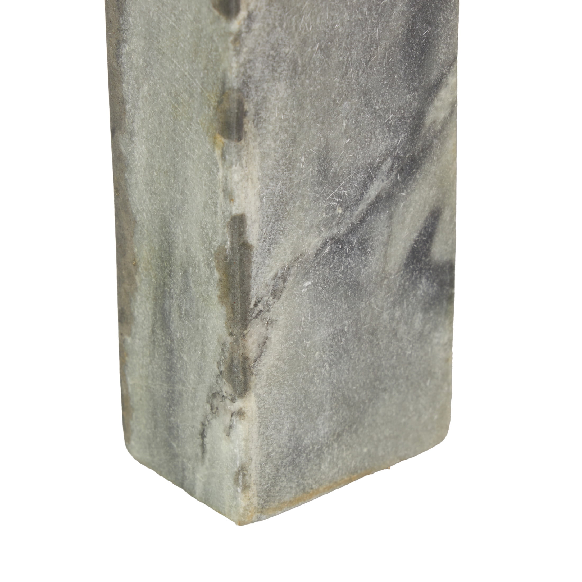 7", 5", 3"H Black Marble Square Arch Abstract Sculpture with Varying Sizes, by DecMode (3 Count)