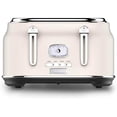 thumbnail image 1 of Westinghouse Retro 4 Slice Toaster - White, 1 of 2