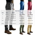 thumbnail image 3 of Men's Slim Fit Stretch Cargo Pants Distressed Skinny Pants for Men, Fashion Straight Leg Comfort Flex Waist Tactical Pants with Multi Pockets, 3 of 7