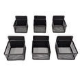 thumbnail image 2 of Abbracc 6x Tea Bag Organizer Individual Tea Holder for Counter Refrigerator black, 2 of 9